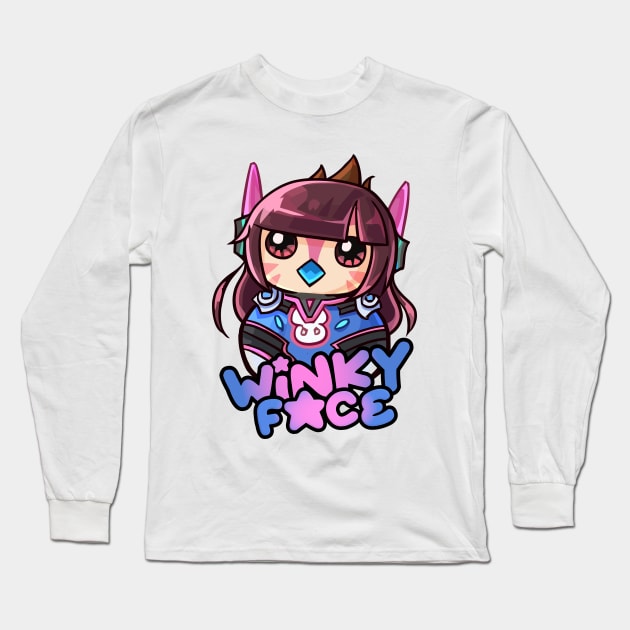 Chibi D.Va Long Sleeve T-Shirt by SonusCroma